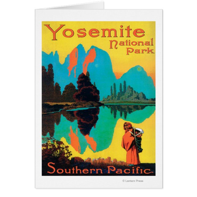 Poster touristique - Yosemite Nat'l Park, CA (Devant)