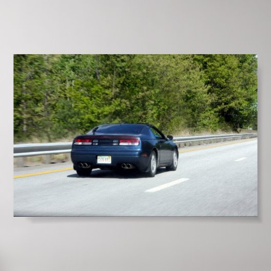 Poster Tournage de 300zx (Devant)