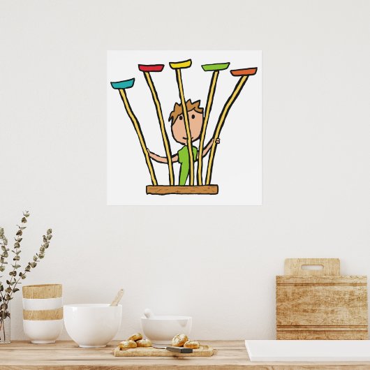 Poster Tournage de plaque (Cuisine)