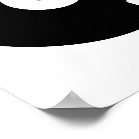 Poster Tourne-disque (Coin)