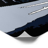 Poster Tourne-disque Hip-Hop (Coin)