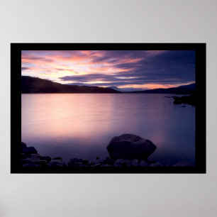 Poster Tourne violet