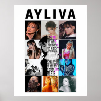 Poster Tournée Ayliva 2026