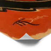 Poster Tournee Du Conversation Noir (le chat noir) (Coin)