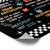 Poster Tournée mondiale de sensibilisation à l'autisme fé (Coin)