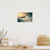 Poster Tourner Au-Dessus De La Tempête (Cuisine)