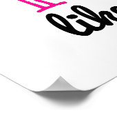 Poster Tourner comme une fille Emanciper Gymnastique (Coin)