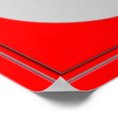 Poster Tourner l'illusion optique bleue (Coin)