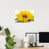 Poster Tournesol (Bureau à domicile)