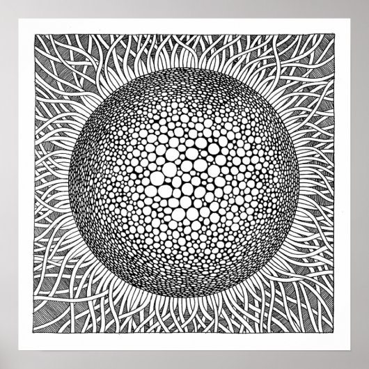 Poster Tournesol (Devant)