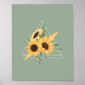Poster Tournesol (Devant)