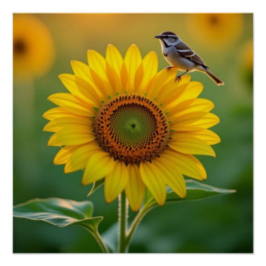 Poster Tournesol (Devant)
