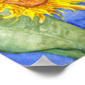 Poster Tournesol (Coin)