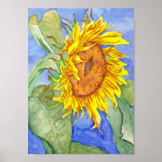 Poster Tournesol (Devant)