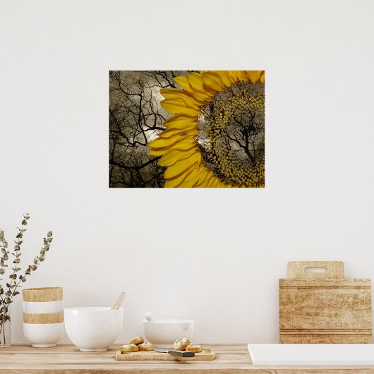 Poster tournesol (Cuisine)