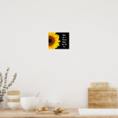 Poster Tournesol (Cuisine)