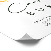 Poster Tournesol Bold Country | Ce panneau indique que la (Coin)