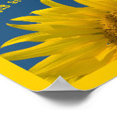 Poster Tournesol de l'amitié (Coin)