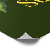 Poster Tournesol doré (Coin)