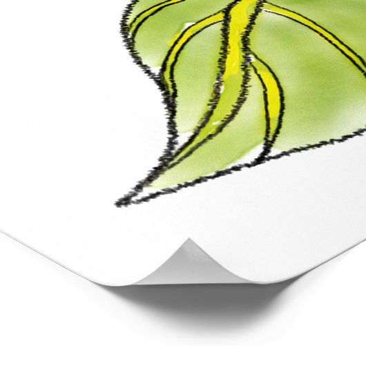 Poster Tournesol et Script Poème d'appréciation pour ense (Coin)