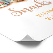 Poster Tournesol Hors Du Marché Fêtes des mariées Snacks (Coin)