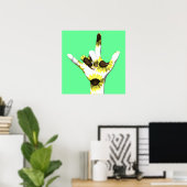 Poster Tournesol I Love You (Bureau à domicile)