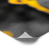 Poster Tournesol : Jaune De Couleur (Coin)