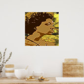 Poster tournesol ocun (Cuisine)