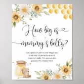 Poster Tournesol quelle taille est l'affiche de jeu ventr (Devant)