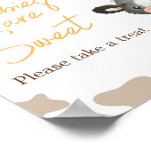 Poster Tournesol Saint Vache Baby shower Les bébés sont d (Coin)