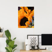 Poster Tournesol Soleil d'Été (Bureau à domicile)