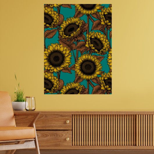 Poster Tournesols (Salon 2)