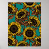 Poster Tournesols (Devant)