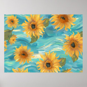 Poster Tournesols