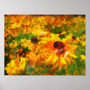 Poster Tournesols