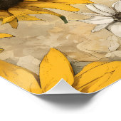Poster Tournesols (Coin)