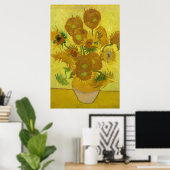 Poster Tournesols de Van Gogh Peinture Art (Bureau à domicile)