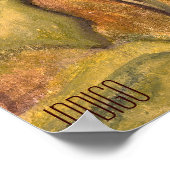 Poster Tournesols Peinture des imprimés d'art paysager ca (Coin)