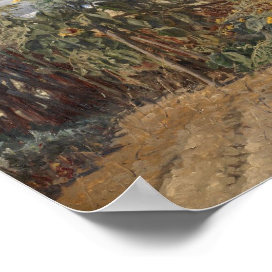 Poster Tournesols sur une plage | Thorvald Niss (Coin)