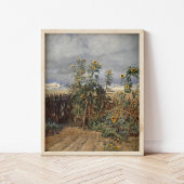 Poster Tournesols sur une plage | Thorvald Niss