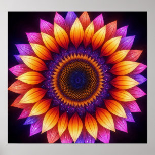 Poster TournesolSoleilMystique