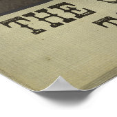 Poster Tournez Vos Bras (Coin)