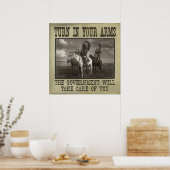 Poster Tournez Vos Bras (Cuisine)