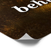 Poster Tournez votre visage vers le soleil (Coin)