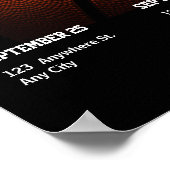 Poster Tournoi de basket-ball universitaire, Basketball S (Coin)