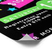 Poster tournoi de bowling, tournoi de bowling (Coin)