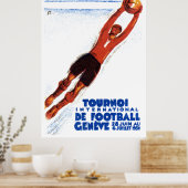 Poster Tournoi de football 1930 (Cuisine)