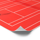 Poster Tournoi de tennis de France (Coin)