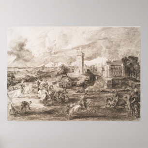Poster Tournoi devant le Château Steen