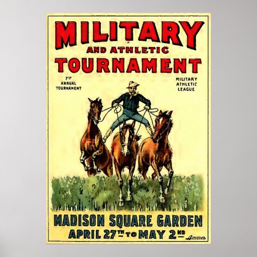 Poster Tournoi militaire (Devant)
